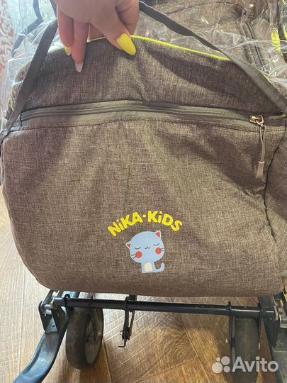 Детские санки коляска nika