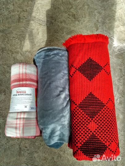 Пледы, пододеяльники, наволочки