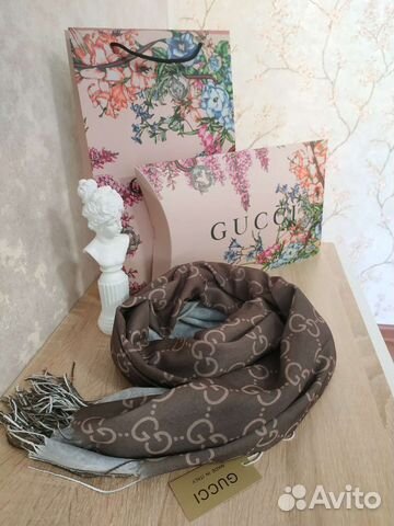 Палантин шарф Guссi