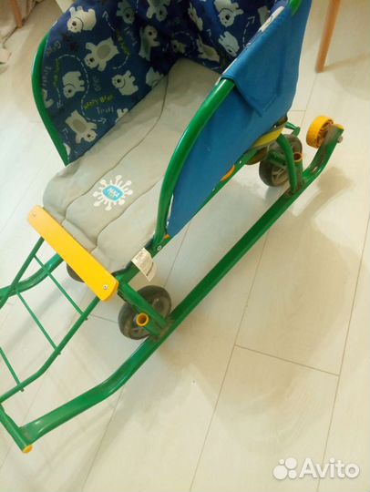 Санки на колёсах