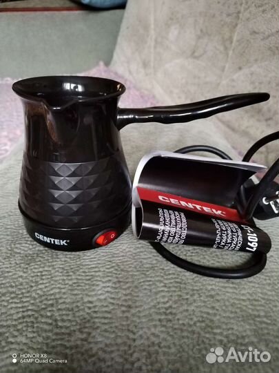 Турка новая 0,2л. электрическая Centek