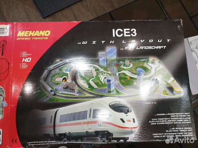 Железная дорога Mehano "ICE3 c ландшафтом". Новая
