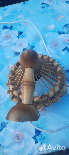 Светильник.бра.из дерева 1990год