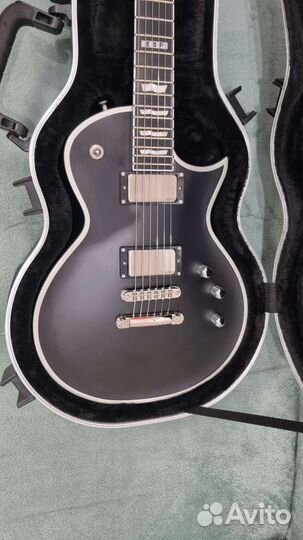 Электрогитара ESP E-II Eclipse BB Black Satin