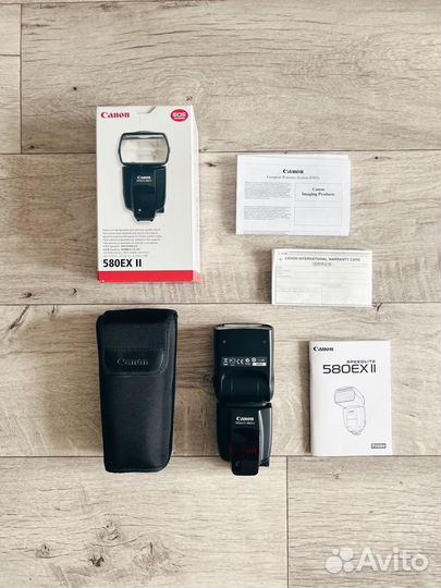 Вспышка Canon Speedlite 580 ex ii