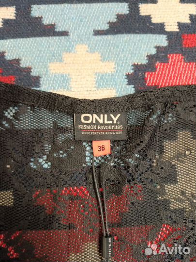 Блузка кружевная only размер 36