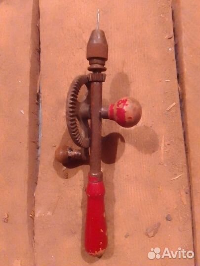 Дрель ручная механическая СССР