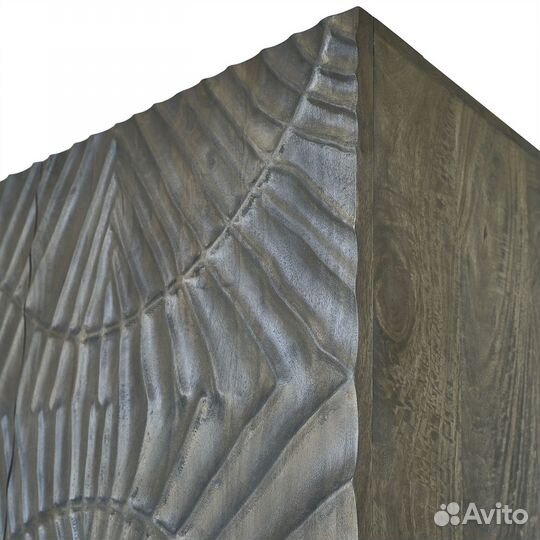 Комод деревянный серый для дома