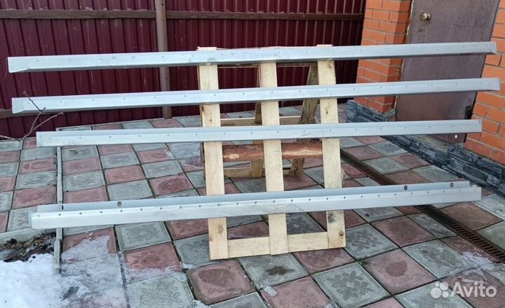 Задний портал полуприцепа Krone