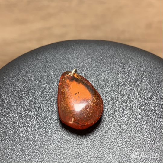Винтажный Кулон Из Янтаря Ретро