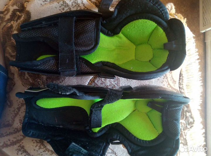 Щитки хоккейные Reebok 12k lockstrup размер 8'',20