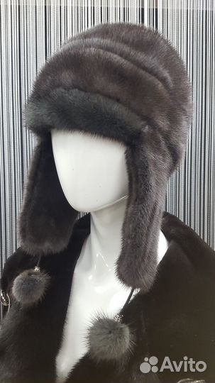 Шапка ушанка женская шн-70