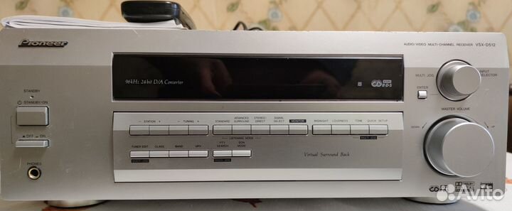 Аудио/видео ресивер Pioneer VSX-D512