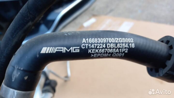 Патрубок Mercedes GLE166 AMG