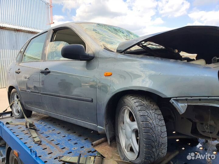 Битый кузов Ваз Лада Калина 2009г седан в разборке