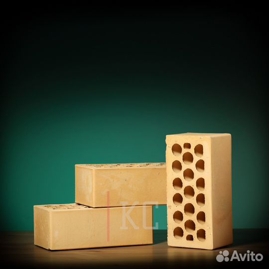 Кирпич облицовочный Солома гладкая 1,4 нф