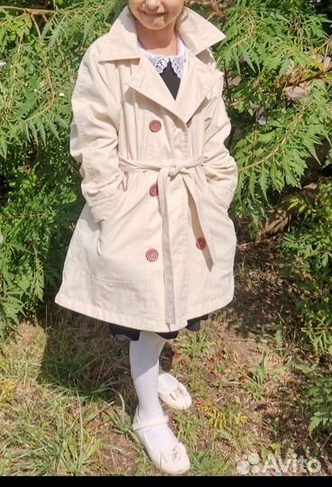 Плащ для девочки 128