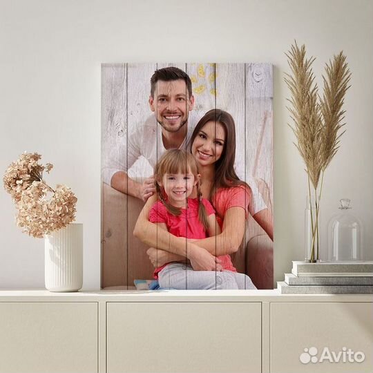 Печать фотографий на дереве