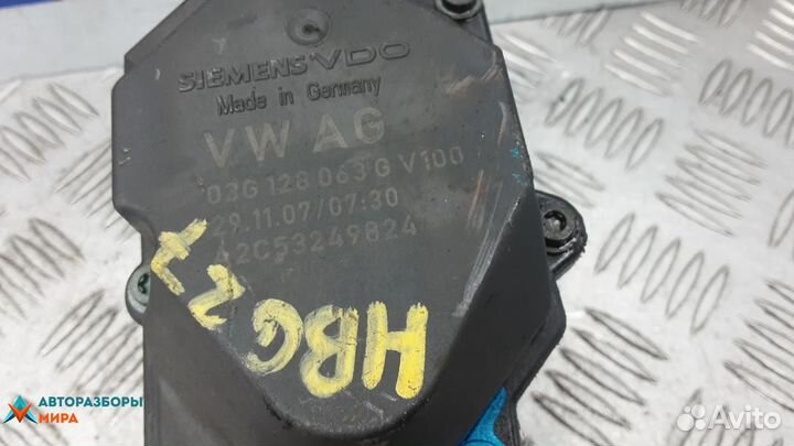 Заслонка дроссельная Volkswagen Eos 2008