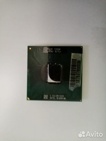 Процессор Intel core duo T 2250 2 яд