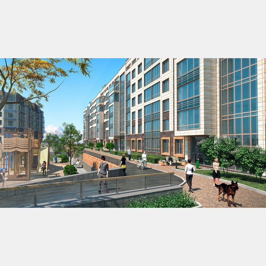 3-к. квартира, 101,6 м², 4/7 эт.