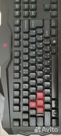 Игровая клавиатура A4Tech Bloody B210 Black