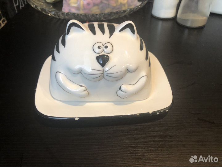 Масленка в виде кошечки