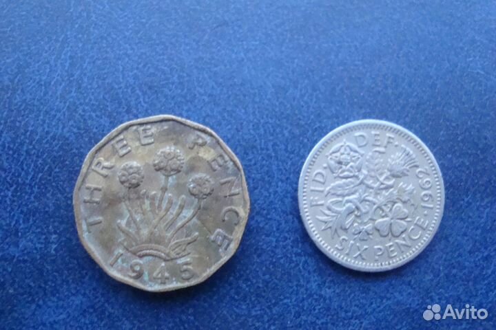 Нечастые монеты Швейцария и Великобритания