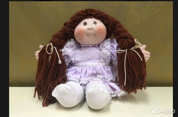 Фарфоровые куклы Cabbage Patch