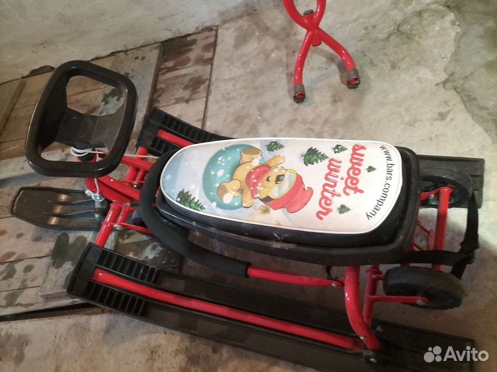 Снегоход детский