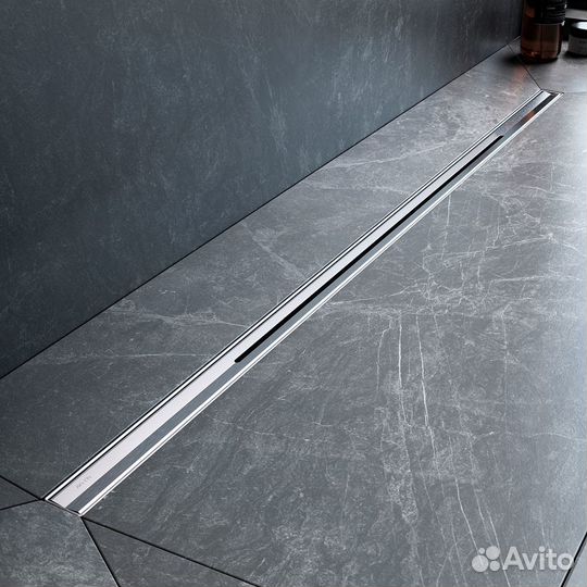 Трап душ сталь мат Master 100см W01SC-S11-100-05SB