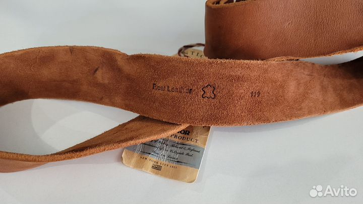 Ремень кожаный McGregor Голландия оригинал.Новый