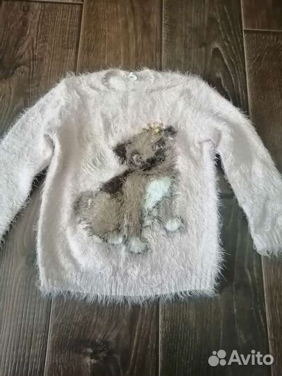 Свитер для девочки 122