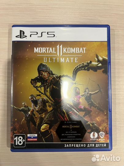 Игра mortal combat 11 ps5
