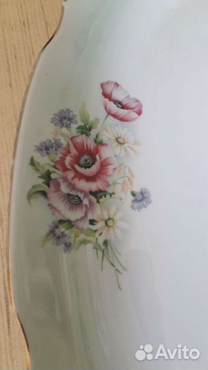 Блюдо Дулево СССР. Сахарница