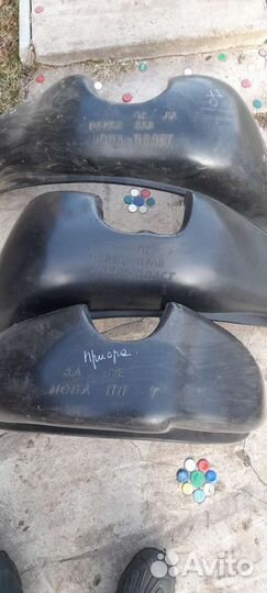 Подкрылки на приору