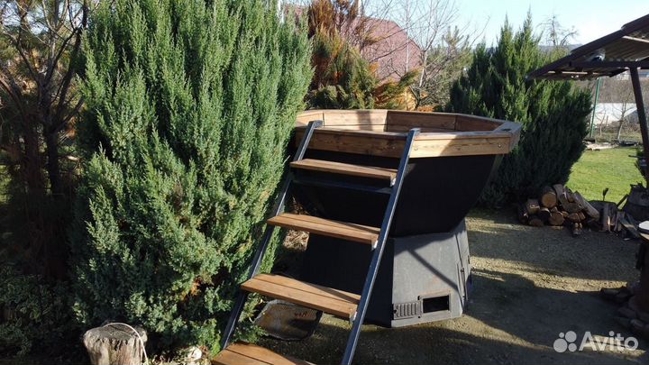 Банный чан для купания парения Молодильный