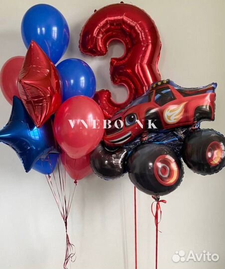Воздушные гелиевые шары на день рождения