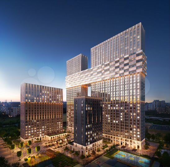 2-к. квартира, 55,1 м², 39/39 эт.