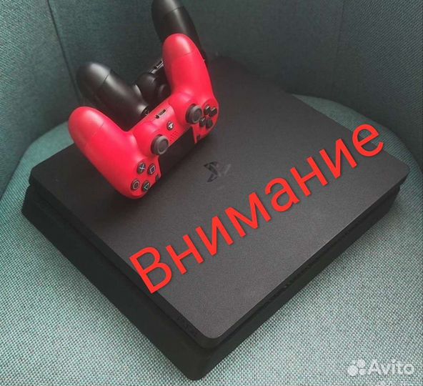 Sony PS4 slim 500гб+Fifa2023+UFC4