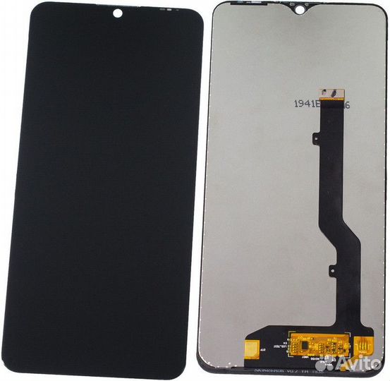 Дисплей для ZTE Blade 20 SMART V1050 Черный Оптима