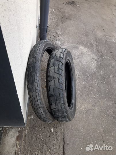 Шина dunlop D402F (передняя)