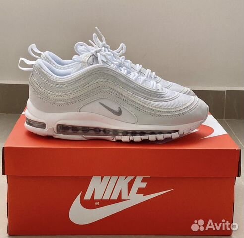 air max 97 triple white reflective