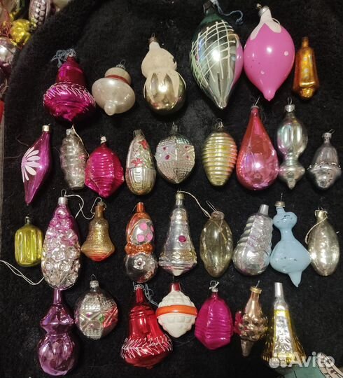 Елочные игрушки СССР одним лотом