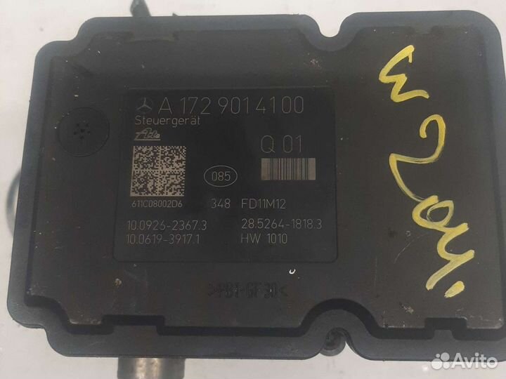 Блок ABS ABR mercedes w204