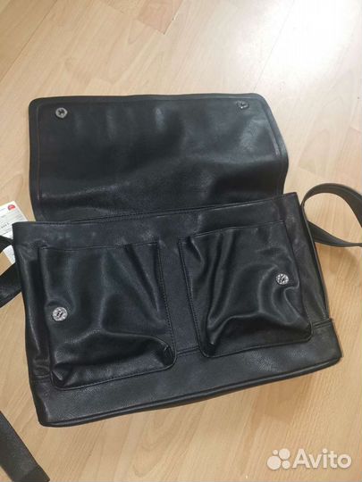 Сумка мужская кожаная Zara