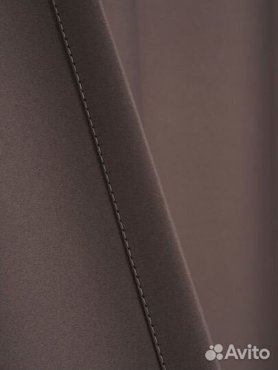 Готовые шторы дымчато-коричневый