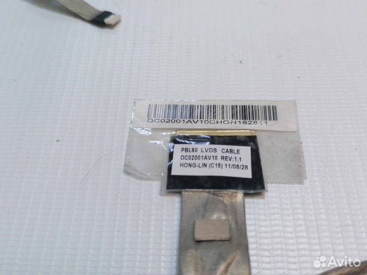 Шлейф матрицы для asus K52D