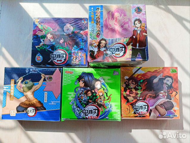 Карточки Клинок Рассекающий Демонов