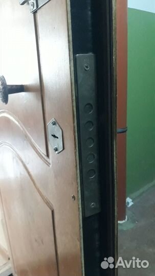 Дверь входная железная бу 850х2030